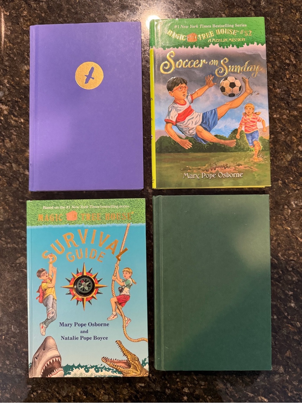 Magic Tree House Hardcover Book Lot: #44, #52, Haunted Castle, Survival Guide